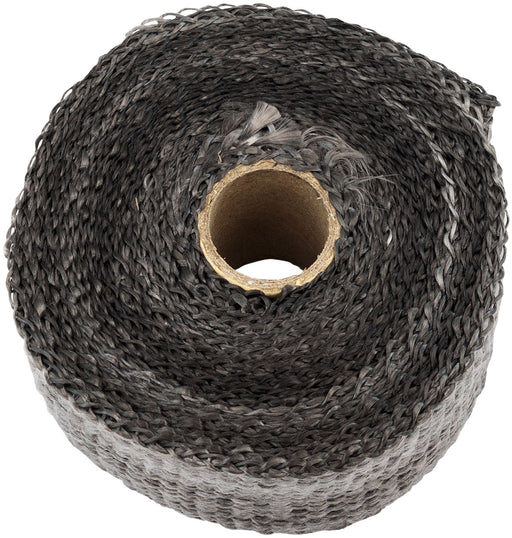 EXHAUST INSULATION WRAP2"X15FT15 FOOT BLACK ROLL