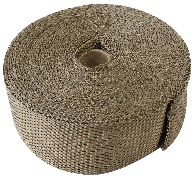 EXHAUST INSULATION WRAP2"X50FT50 FOOT TITANIUM ROLL