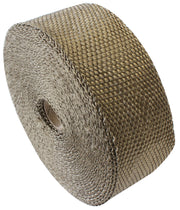 EXHAUST INSULATION WRAP2"X50FT50 FOOT TITANIUM ROLL