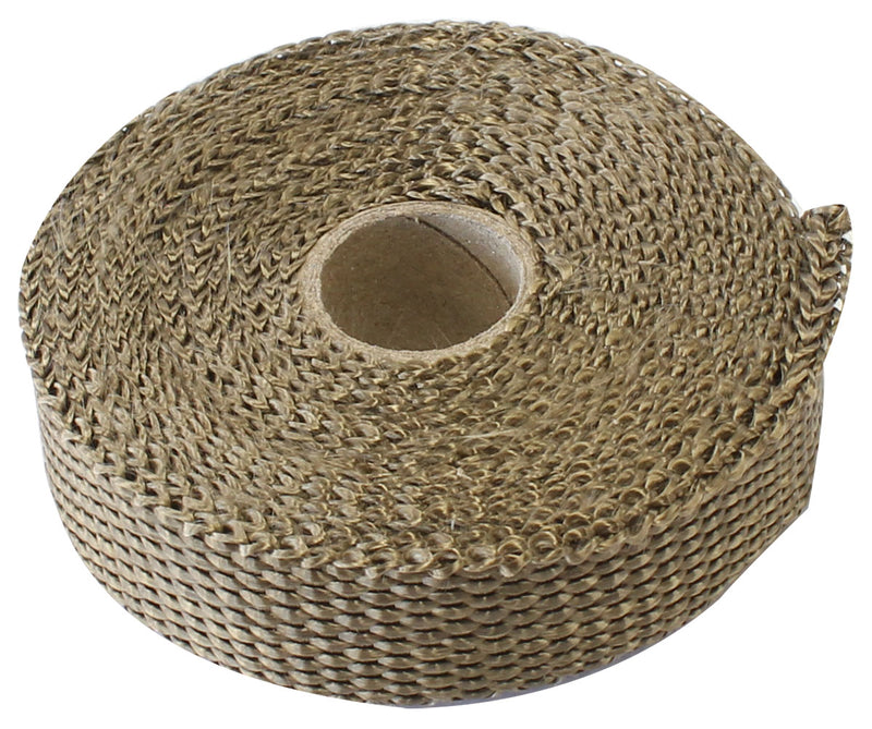 EXHAUST INSULATION WRAP1"X15FT15 FOOT TITANIUM ROLL