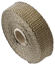 EXHAUST INSULATION WRAP1"X15FT15 FOOT TITANIUM ROLL