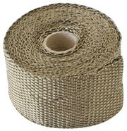 EXHAUST INSULATION WRAP2"X15FT15 FOOT TITANIUM ROLL