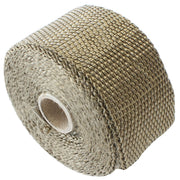 EXHAUST INSULATION WRAP2"X15FT15 FOOT TITANIUM ROLL