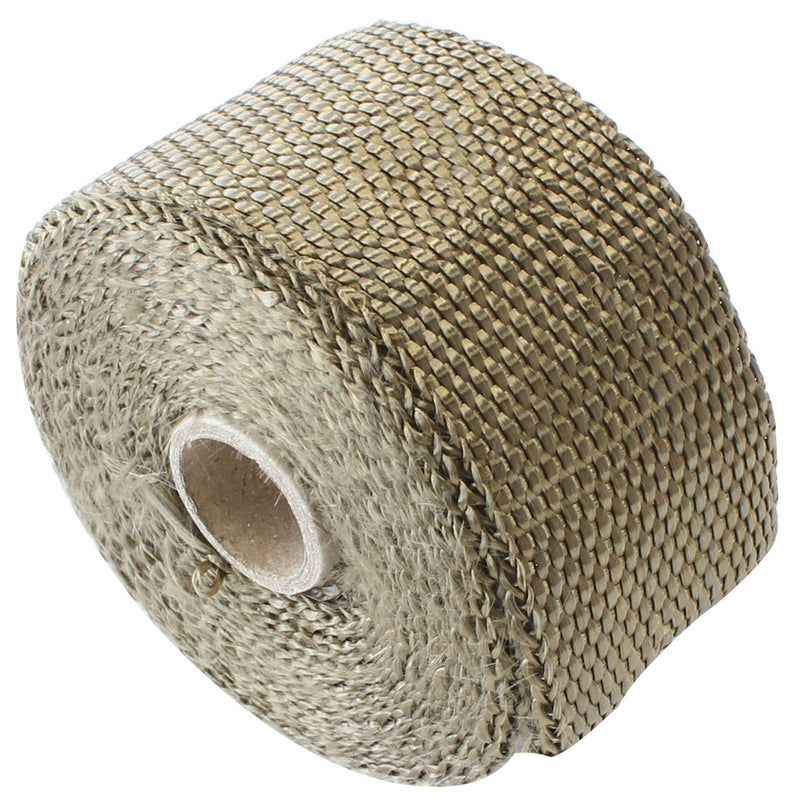 EXHAUST INSULATION WRAP2"X15FT15 FOOT TITANIUM ROLL