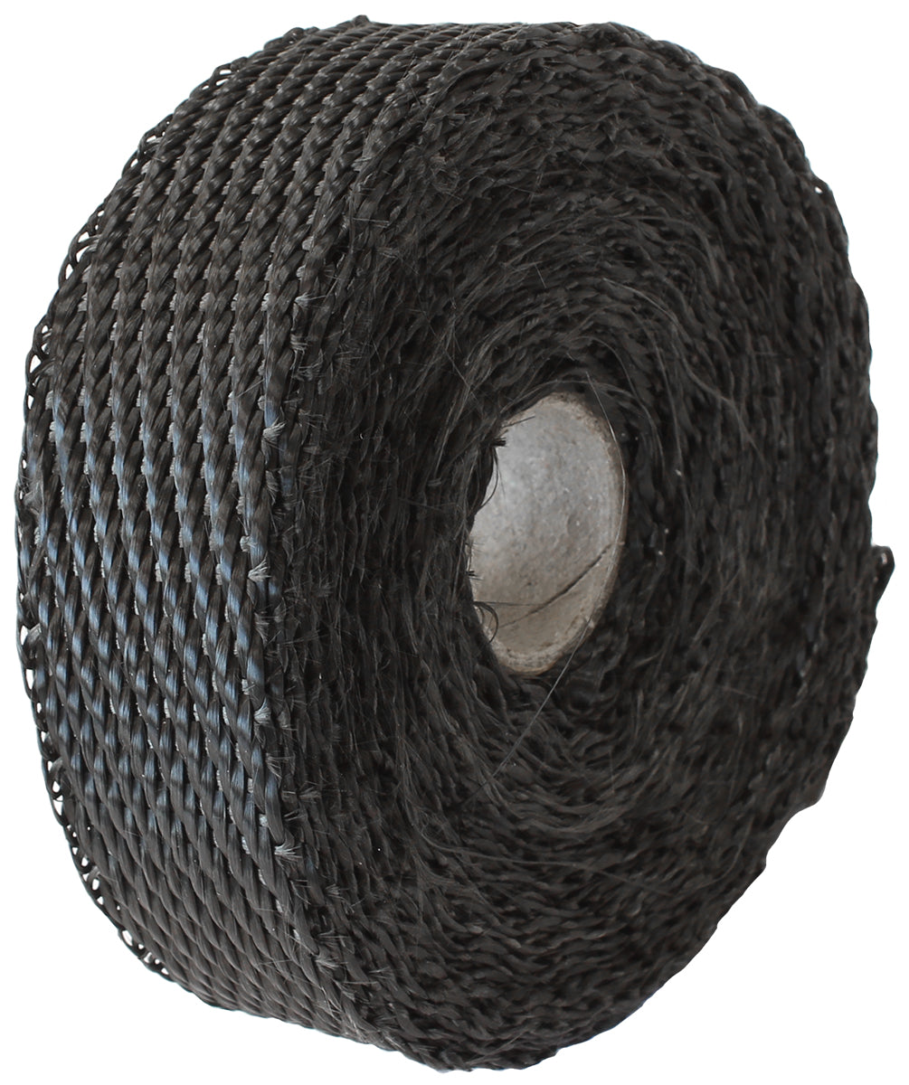 EXHAUST INSULATION WRAP1"X15FT15 FOOT BLACK TITANIUM ROLL Default Title