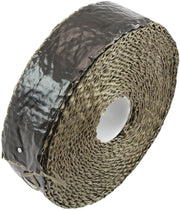 TITANIUM ALUMINISED EXHAUST   WRAP INSULATION 1" x 50ft ROLLBLACK FOIL Aeroflow AF 91-3016