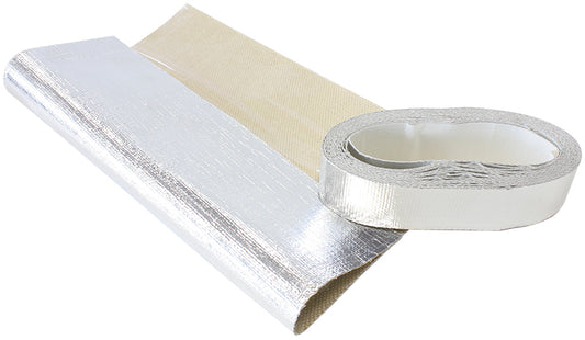 1.5" x 15ft ROLL,  ALUMINISED HEAT BARRIER ADHESIVE BACKED Default Title