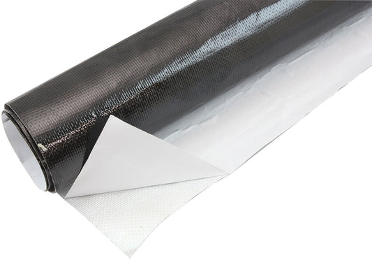 1.5"x15ft ROLL ALUMINISED HEATBARRIER ADHESIVE BACKED BLACK