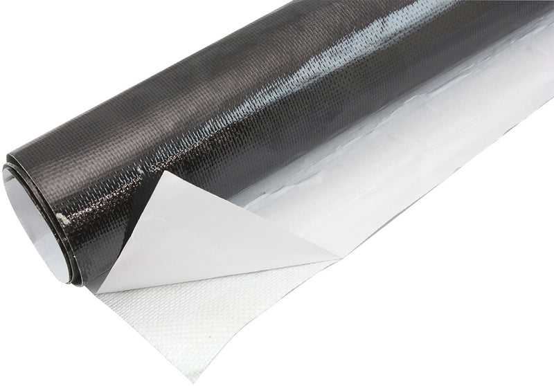 1.5"x15ft ROLL ALUMINISED HEATBARRIER ADHESIVE BACKED BLACK