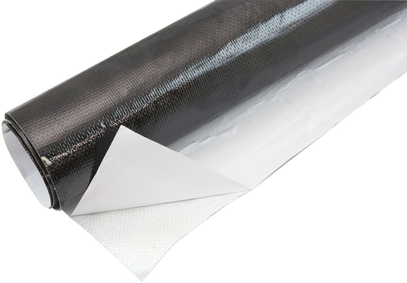 24"X36" SHEET ALUMINISED HEAT BARRIER ADHESIVE BACKED BLACK