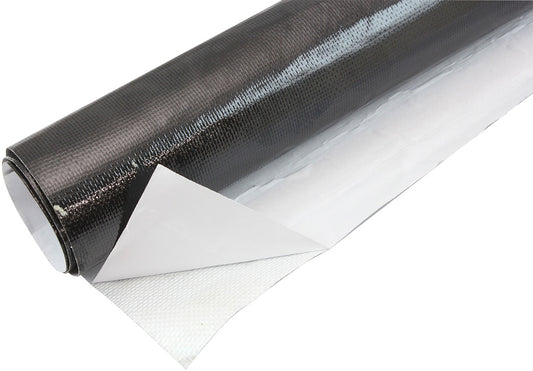 6.25"X26" SHEET ALUMINISED HEABARRIER ADHESIVE BACKED BLACK