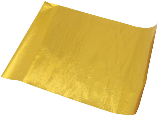 GOLD HEAT BARRIER 12" x 12"   SHEET ADHESIVE BACKED Default Title