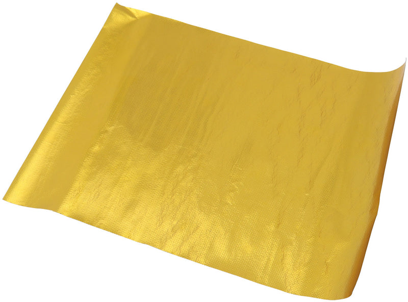GOLD HEAT BARRIER 12" x 12"   SHEET ADHESIVE BACKED