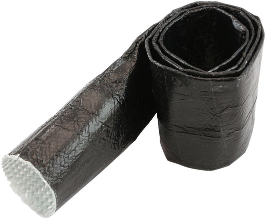 ALUMINISED SLEEVE 1-5/8-2"    BLACK FINISH 1 meter / 3 ft