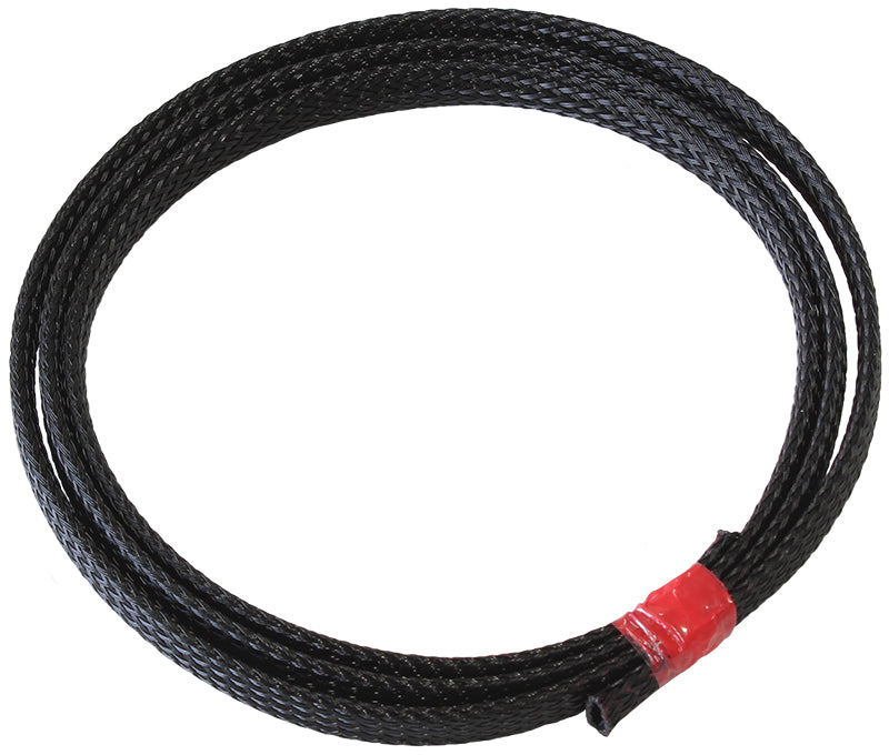 1/4" 7.6 METER HEAT FLEX BRAIDBLACK TIGHT WEAVE HIGH COVERAG Default Title