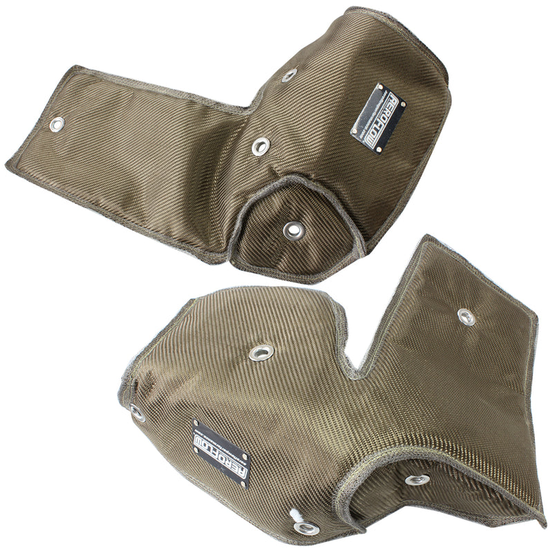 TURBO BAGS TITANIUM R35 GTR   VR38 SOLD PAIR BLANKET