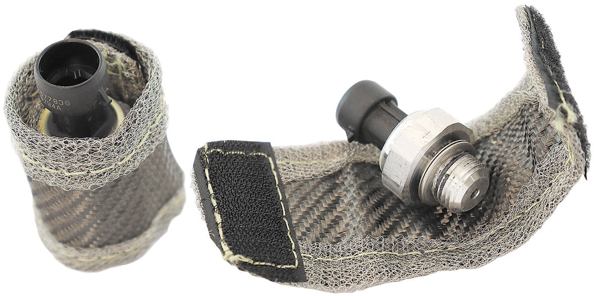 SENSOR / INJECTOR PROTECTOR   HEAT BLANKET BAG CARBON
