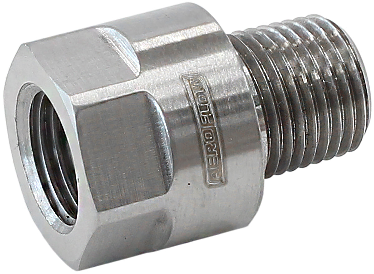 M10X1.0 PIPE REDUCER TO MALE  1/8" NPT STAINLESS STEEL BOSCH Default Title