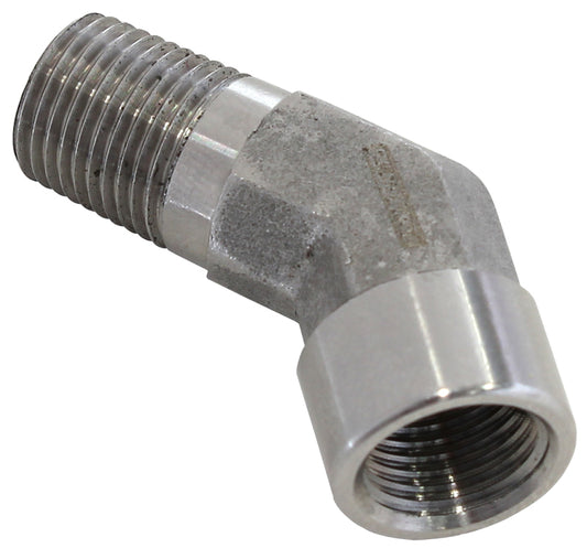45 Deg Female - Male Elbow 1/8NPT STAINLESS STEEL Default Title