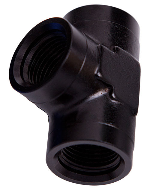 FEMALE PIPE TEE 1/2" NPT      BLACK FEMALE 1/2" NPT
