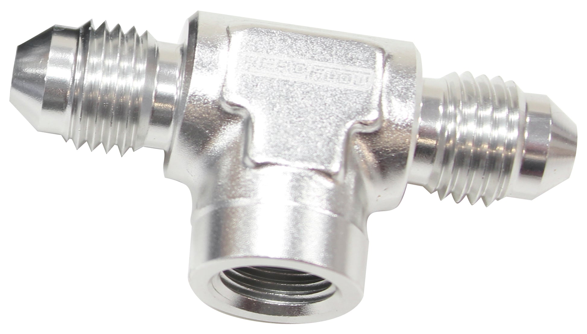 -3AN MALE TEE WITH 1/8 ON SIDESILVER FEMALE 1/8" NPT ON SIDE Default Title
