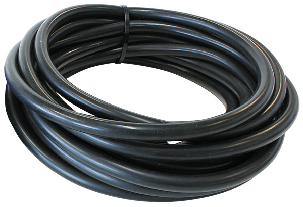 Silicone Vacuum Hose Black I.D1/8" 3mm, Wall 2.5mm,         50 Foot 15m Roll 9231-012-50 Default Title