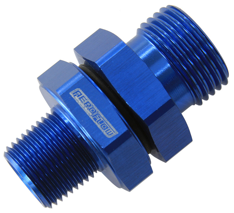 -10 ORB TO 3/8" NPT COUPLER   BLUE -10 ORB TO 3/8"