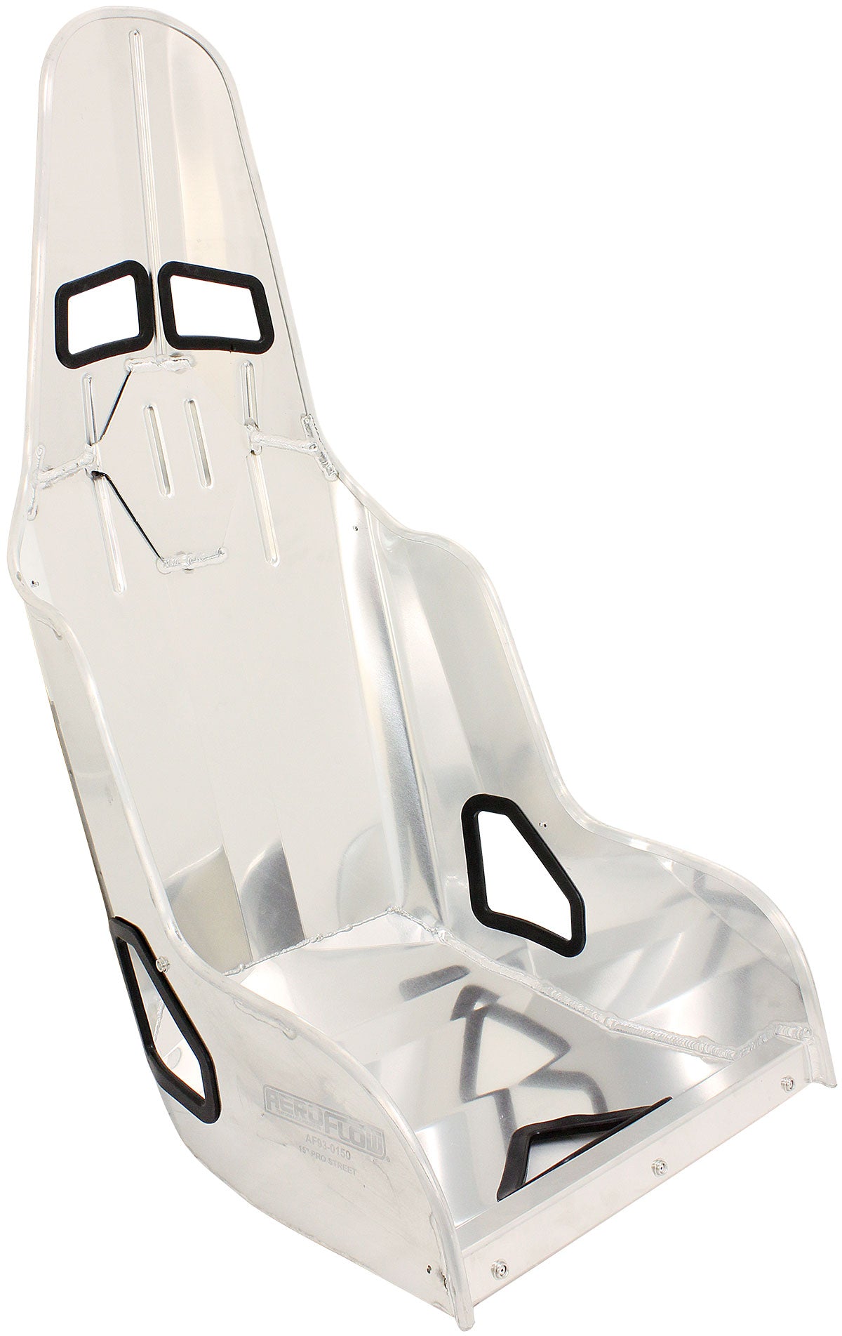 PRO STREET ALUMINIUM RACE SEAT15' HIP WIDTH RAW FINISH