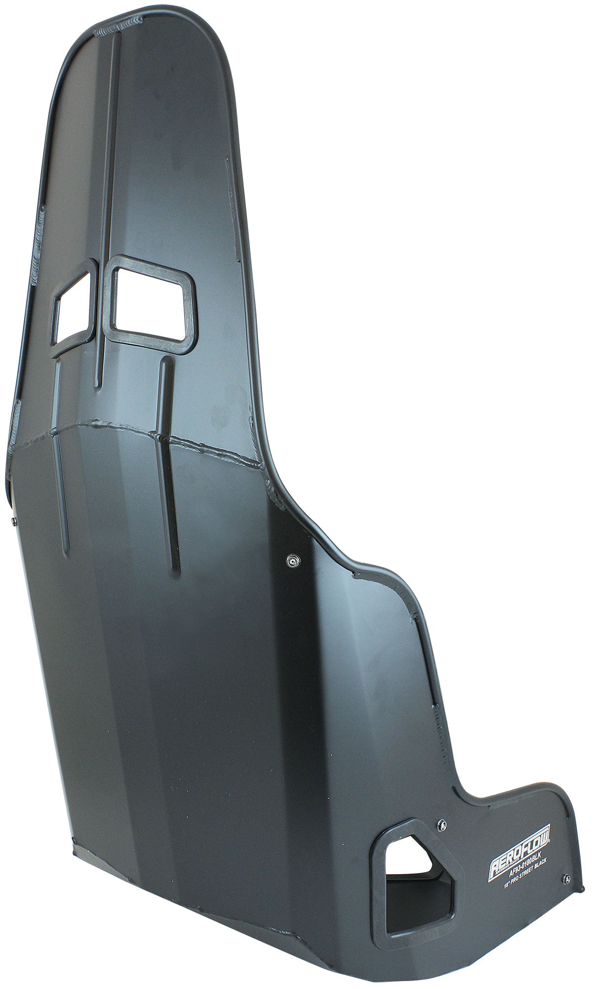 PRO STREET ALUMINIUM RACE SEAT18" HIP WIDTH BLACK FINISH