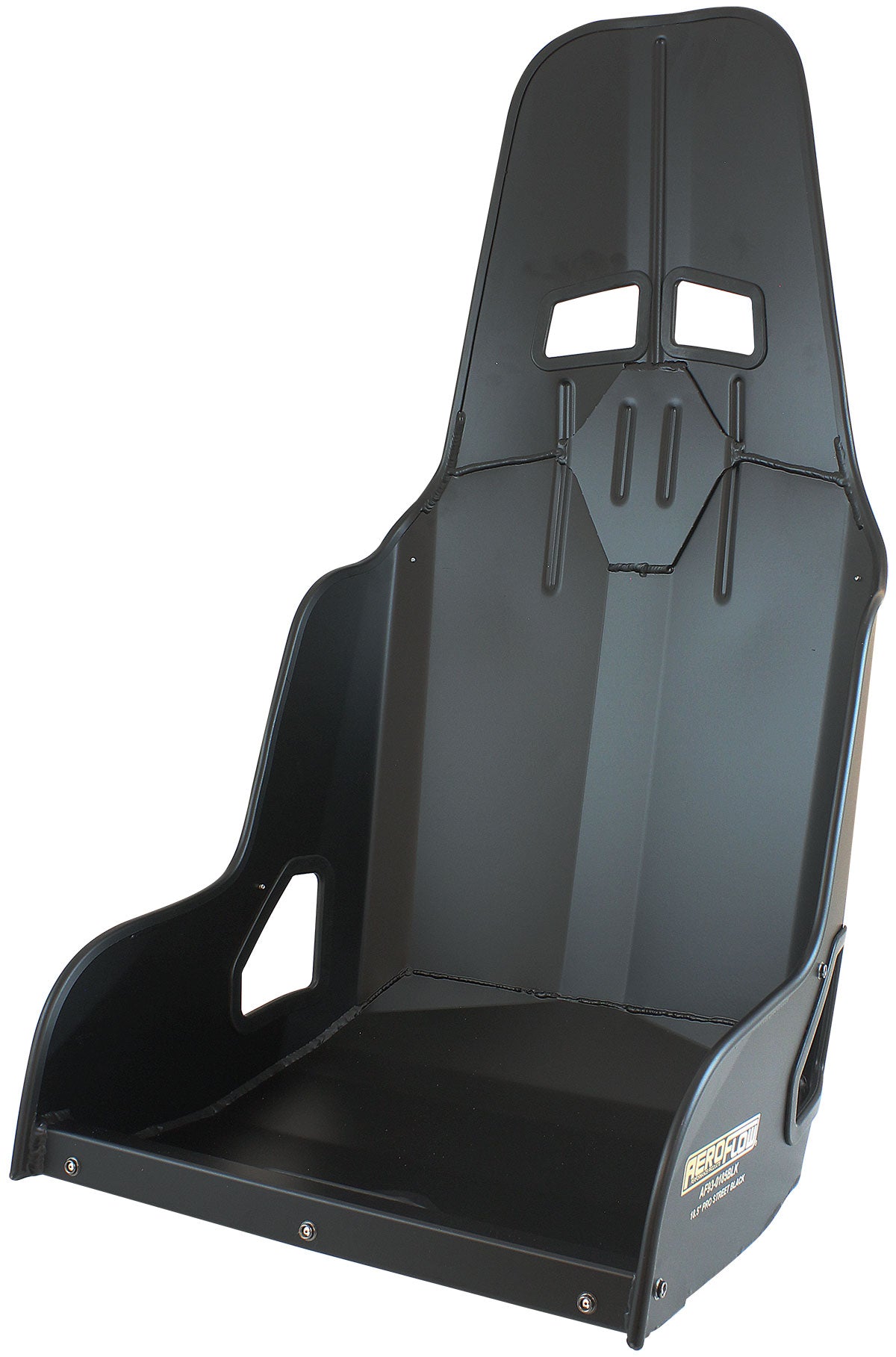 PRO STREET ALUMINIUM RACE SEAT18.5" HIP WIDTH BLACK FINISH