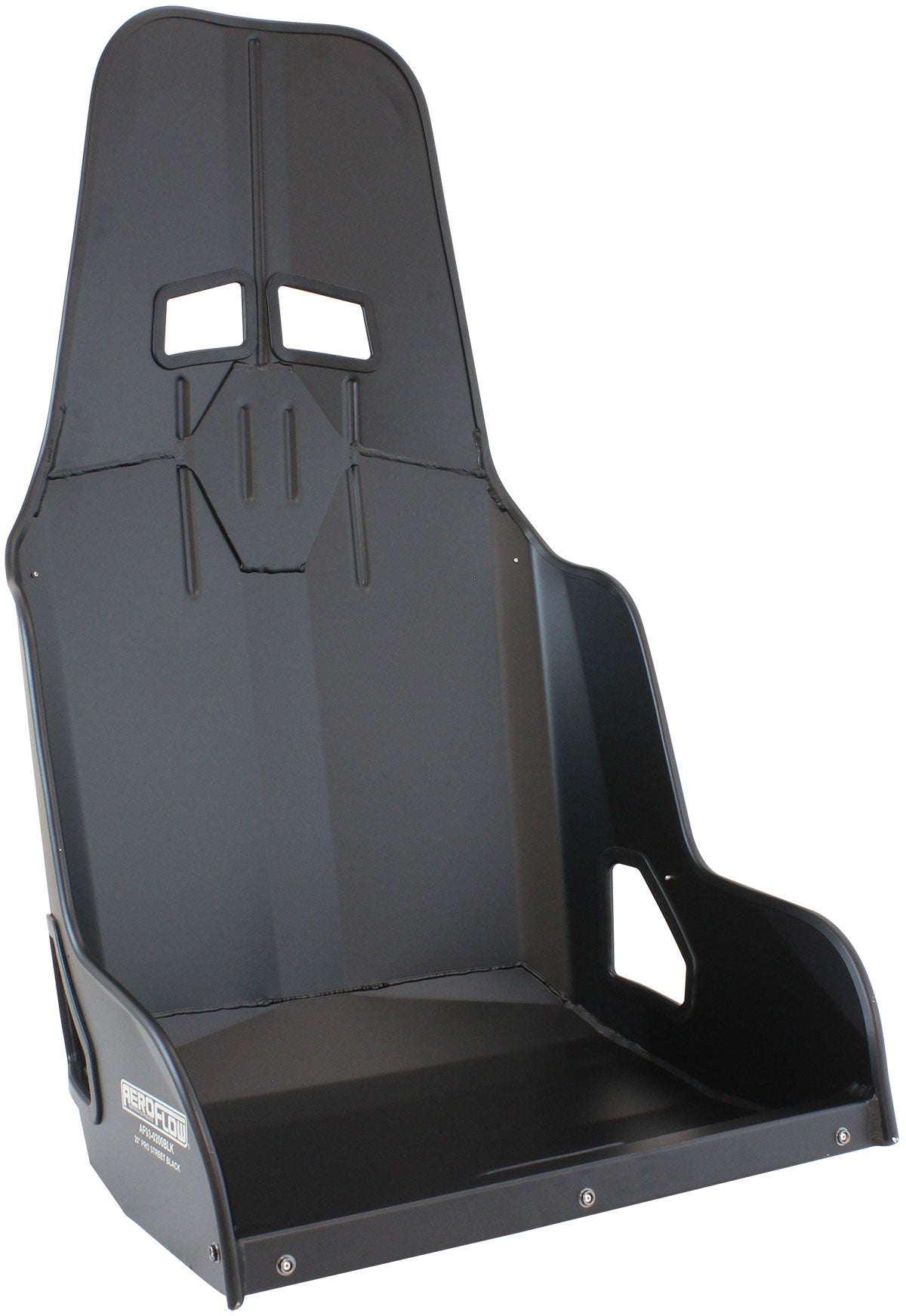 PRO STREET ALUMINIUM RACE SEAT20" HIP WIDTH BLACK FINISH