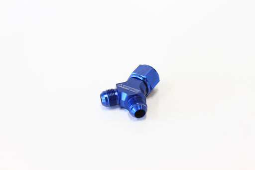 Y PIECE -10 SWIVEL NUT 2X -8ANBLUE