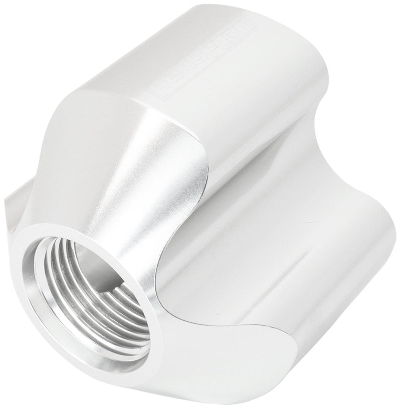 INLINE 4 PORT DISTRIBUTION    BLOCK -10 ORB TO 3 x -8 SILVER