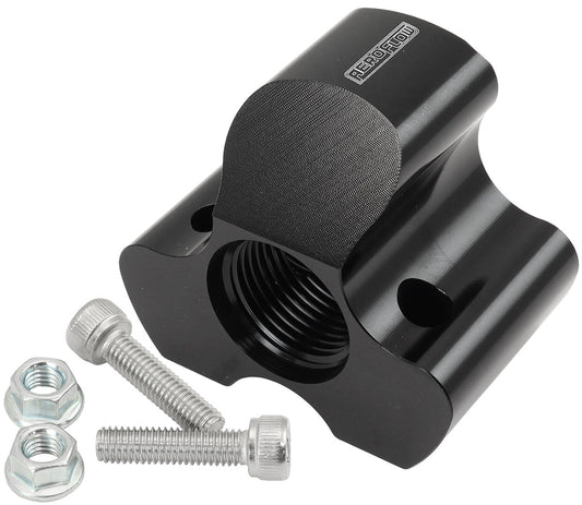 INLINE 4 PORT DISTRIBUTION    BLOCK -12 ORB TO 3 x -10 BLACK