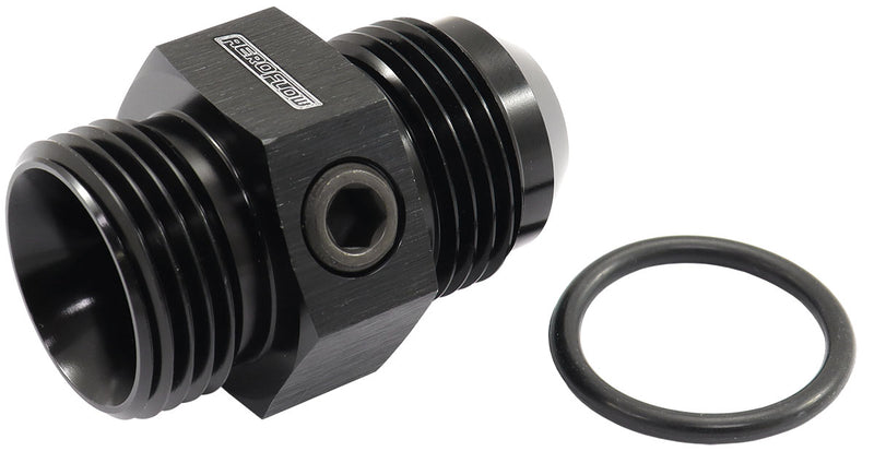 -12ORB TO -12AN WITH 3 X 1/8" NPT PORTS