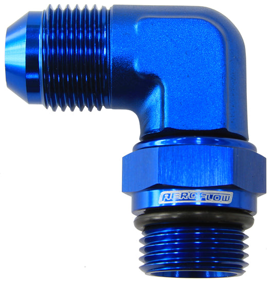 MALE -8 ORB 90 TO -10AN MALE  BLUE FULL SWIVEL Default Title