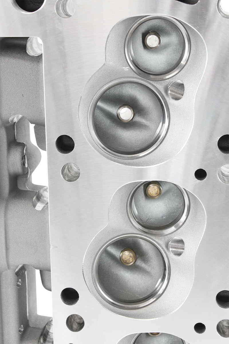 2V CLEVELAND  ALLOY HEADS BARE64cc, 2.10"/1.65" VALVES 208cc