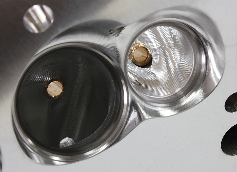 SBC 213cc CNC ALLOY HEADS BARE64cc, 2.08"/1.60" VALVES, PAIR