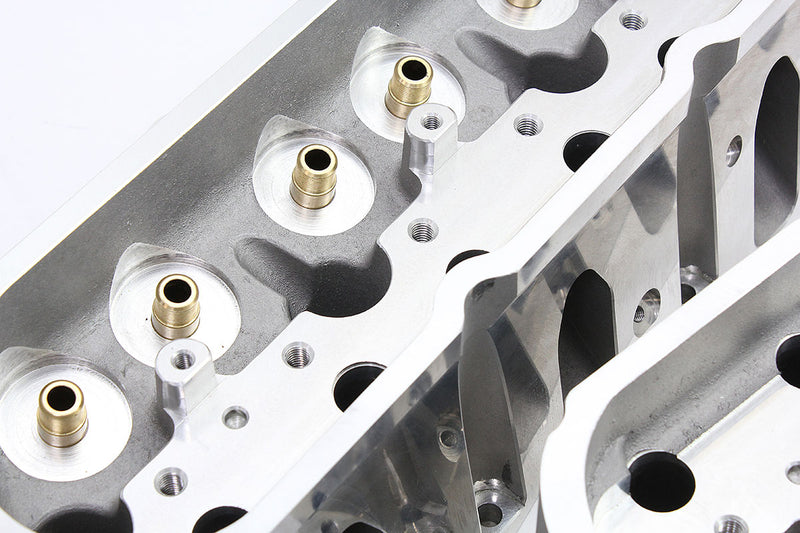 GM LS 240cc ALUMIN HEADS BARE 68cc SUIT 3.90" BORE 6 BOLT   RECTANGLE PORT AF 95-0406