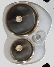 GM LS 276cc ALUMIN HEADS BARE 70cc, 2.165"/1.60" VALVE 6BOLT