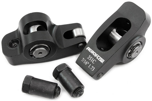 FORD CLEVELAND 351 ROCKER ARMS7/16" STUD 1.73 RATIO ROLLER  ALLOY Aeroflow - AF 95-1128-2