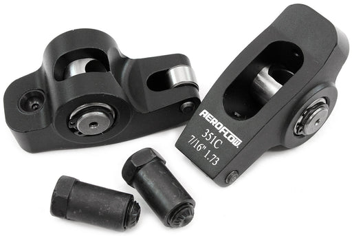 FORD CLEVELAND 351 ROCKER ARMS7/16" STUD 1.73 RATIO ROLLER  ALLOY Aeroflow - AF 95-1128-2