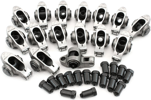 SBF S/S ROCKER ARMS 3/8" STUD 1.60 WINDSOR 302 351 ROLLER 16STAINLESS Aeroflow AF 95-1220