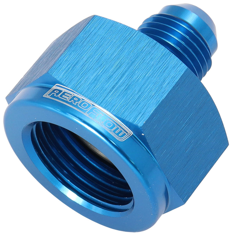FEMALE REDUCER -20AN TO -16AN BLUE REDUCER FEMALE TO MALE — SpeedSpec