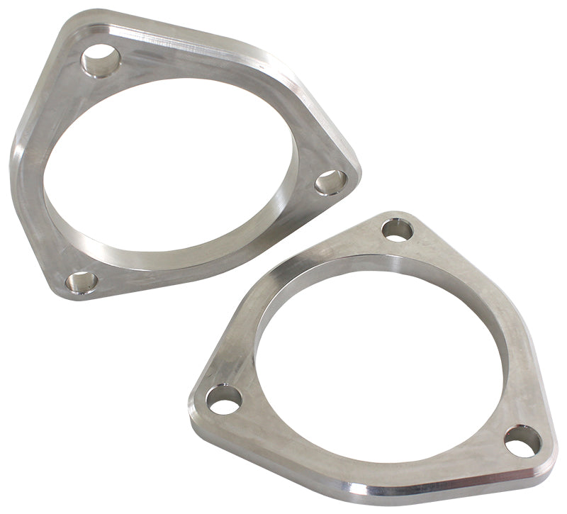 3 Bolt stainless flange 2.5"  I.D 9.52mm / 3/8" thick *PAIR*