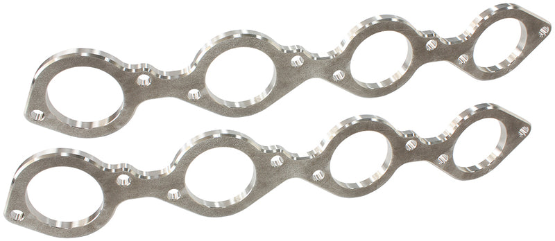 BBC header flanges set 2-1/4" Round port 2.25" PORT PAIR