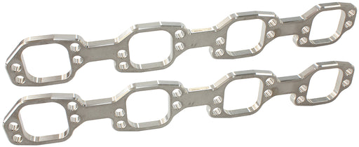 Ford 289-351W header flanges  2" square port, Victor jr PAIR