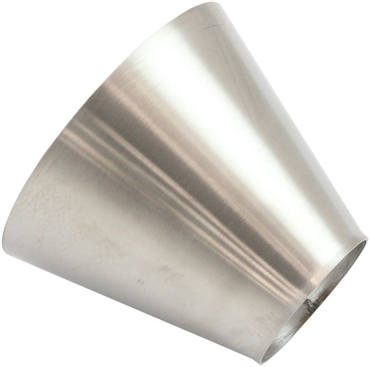 304 transition cone 2.5-5"    Stainless steel 4" length