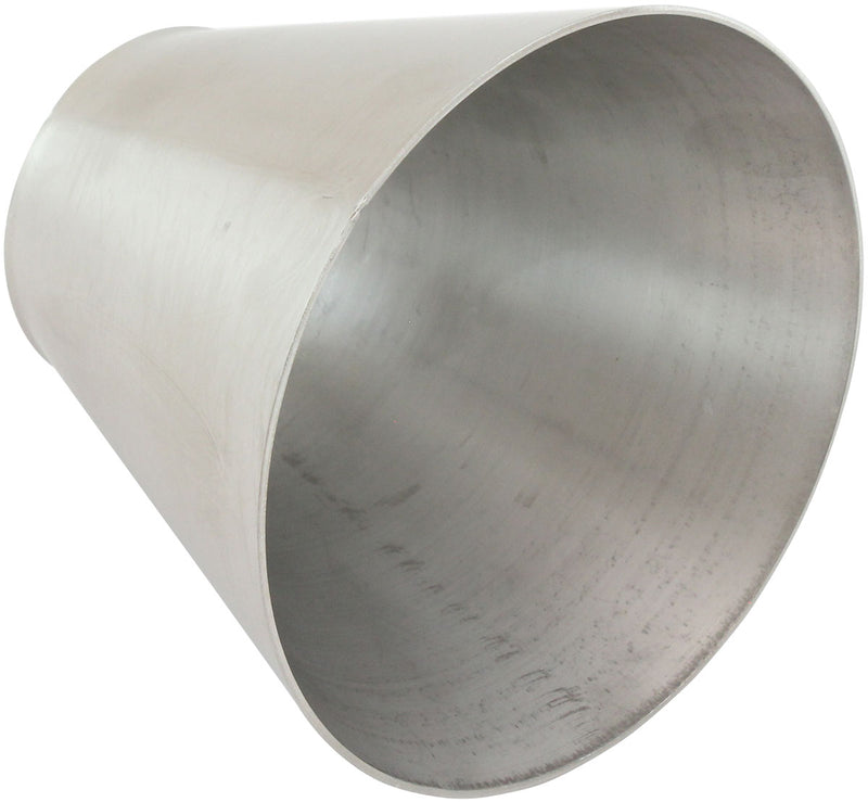 304 transition cone 2.5-5"    Stainless steel 4" length