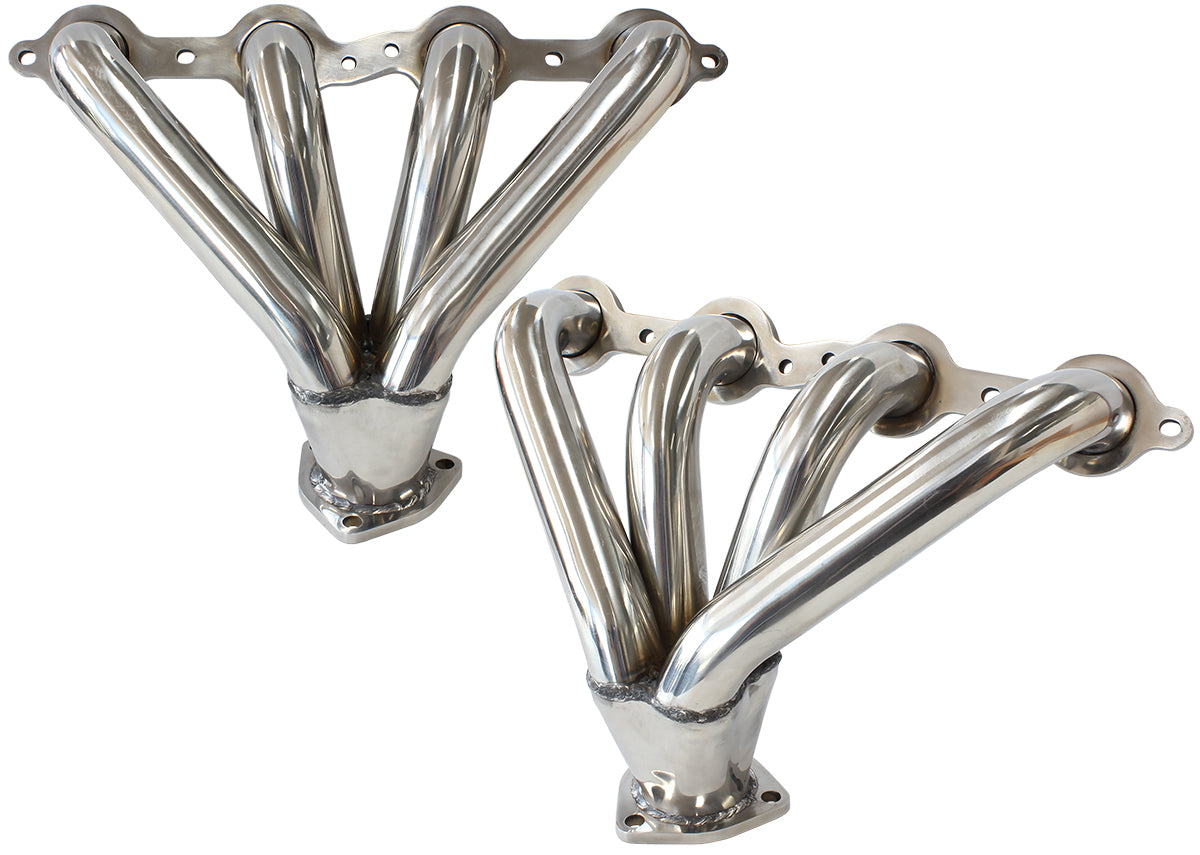 GM LS BLOCK HUGGERS S/S       STAINLESS STEEL